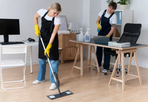Nettoyage de bureau professionnel à Ploudalmézeau